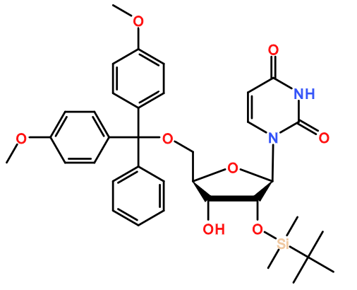 (图片) MC080615 2'-O-tert-Butyldimethylsilyl-5'-O-DMT-uridine